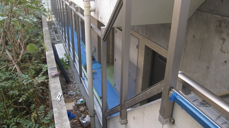 世田谷 マンション目隠し工事 窓リフォーム・窓修理・窓工事の見積・価格