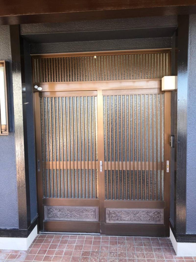 【水戸市】リフォーム玄関ドア交換工事