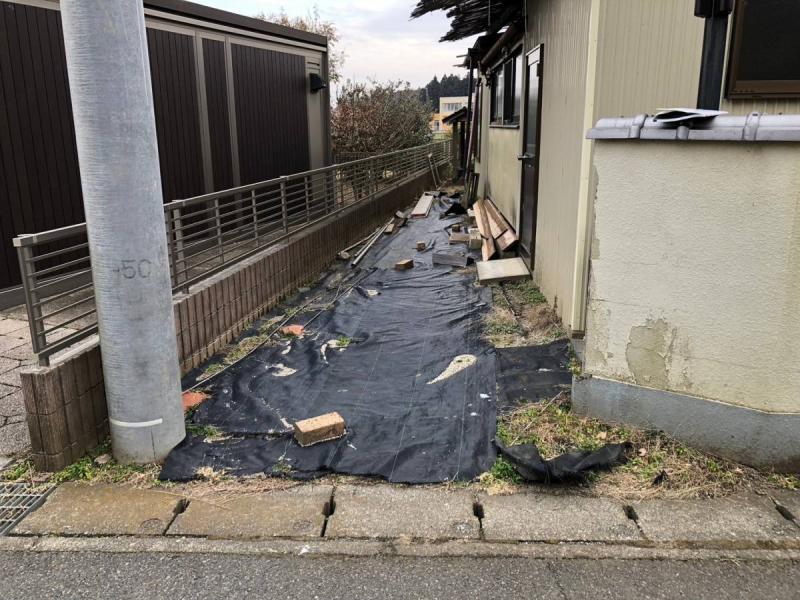 【東海村】門扉取付工事　◎防犯対策してますか？！