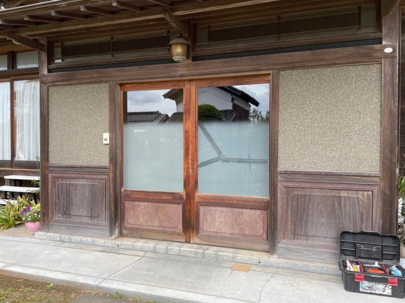 玄関引戸交換工事