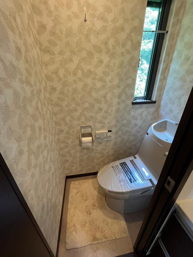 トイレ手摺取付