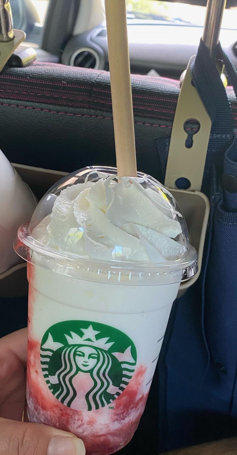 スタバの新作!(^^)!