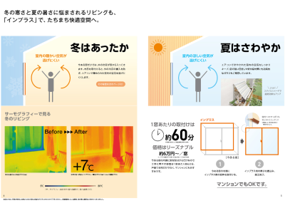 リフォームショップミナトの内窓（インプラス）の施工例の施工事例詳細写真1