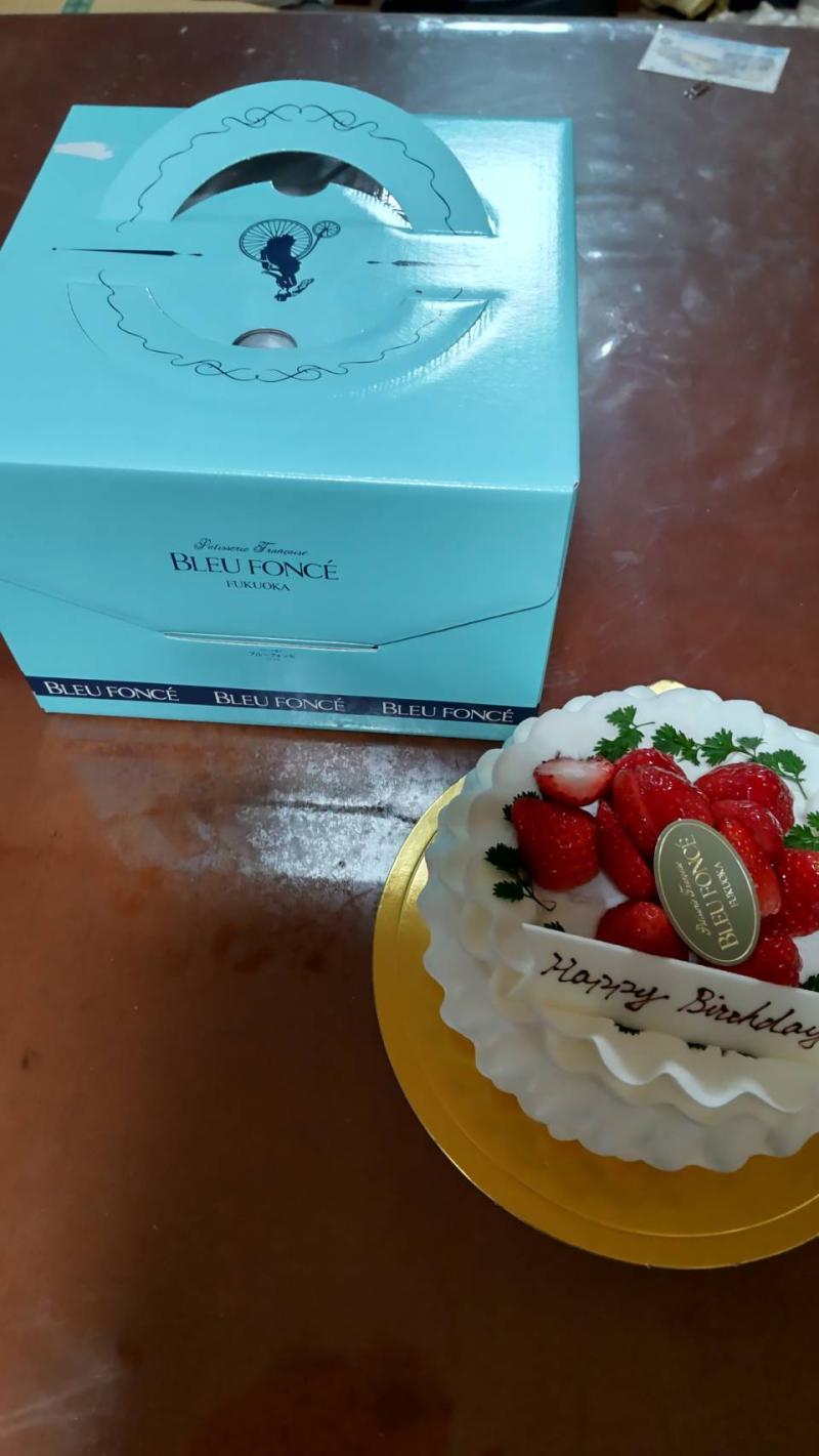 ブルーフォンセのケーキ