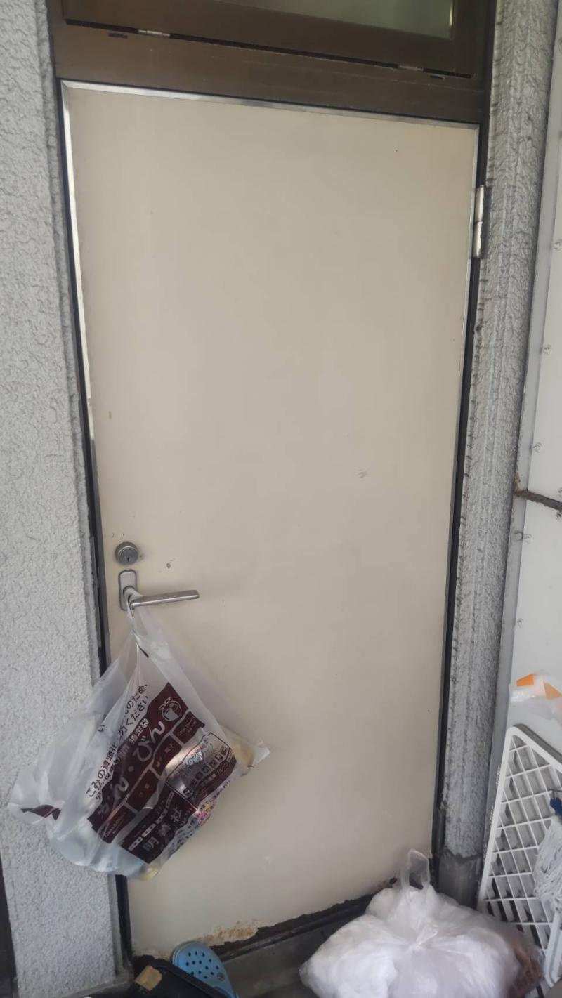 北九州　ドアペット出入口加工