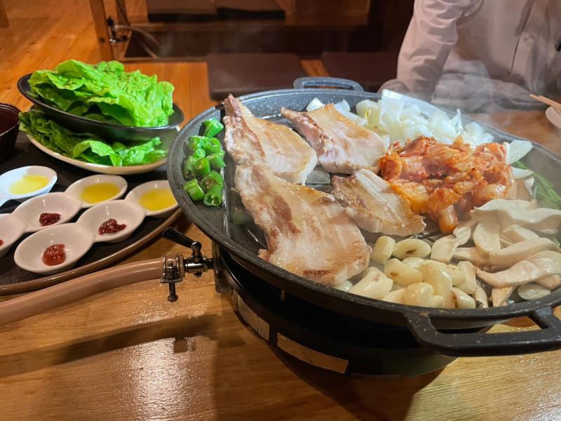 24歳のお食事巡り　小倉北区　ホルモン鍋　大邱食堂　韓国料理