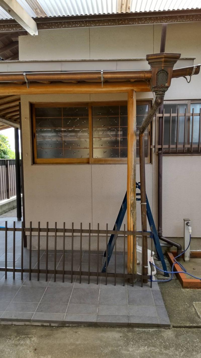 北九州　面格子　取付工事