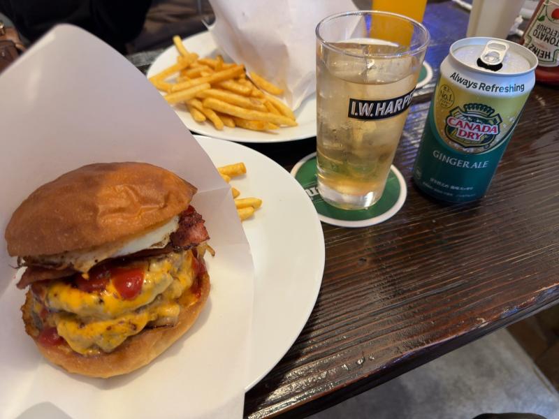 25歳のお食事巡り　門司港　ハンバーガー