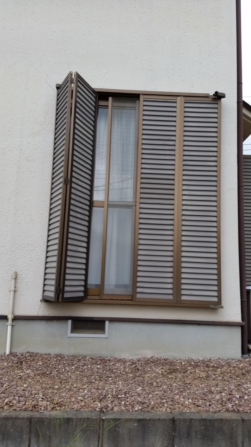 シャッターの取付
