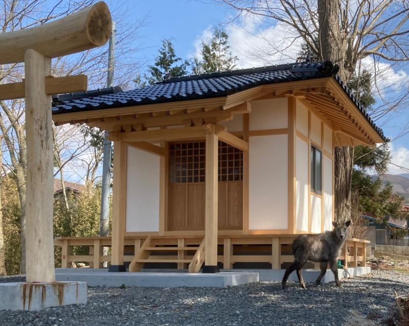 珍客と稲荷神社