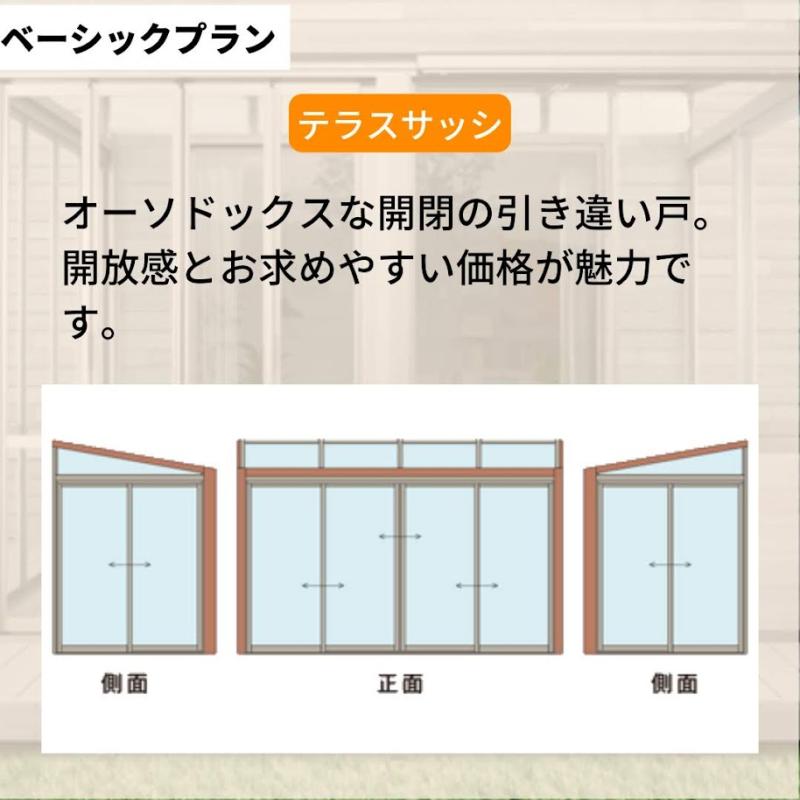 ガーデンルームのある暮らし