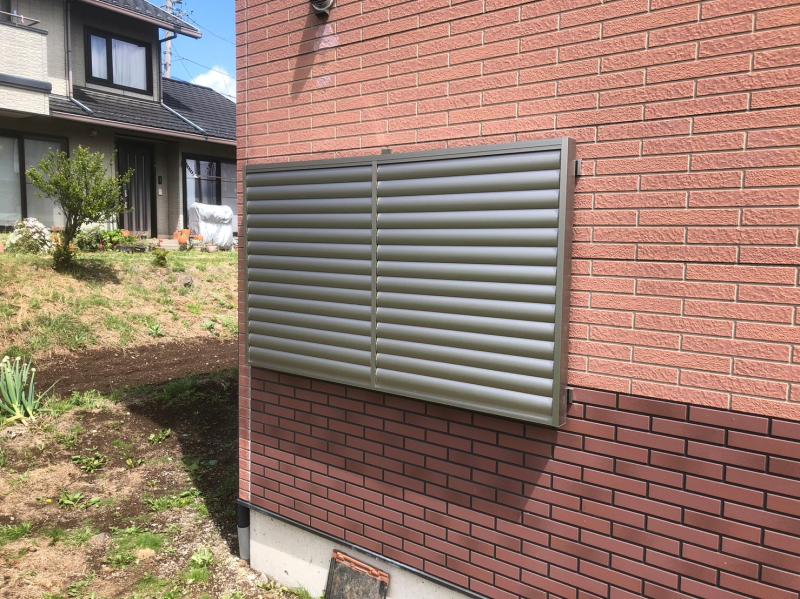 浴室の目隠し