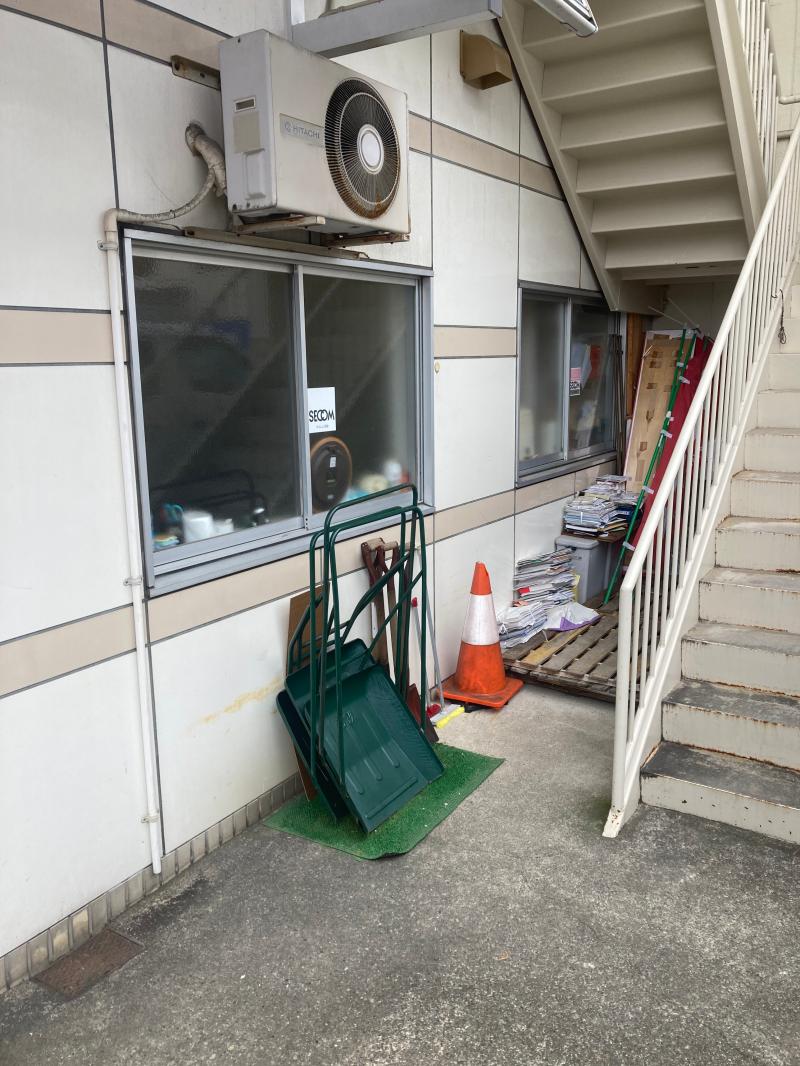 面格子取付け工事