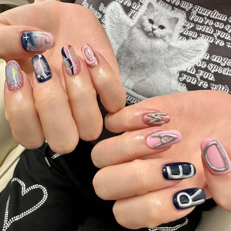 コンサートネイル❤