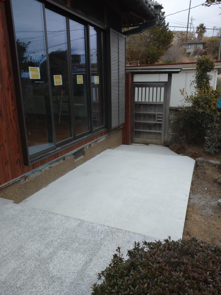 デッキ工事　樹ら楽