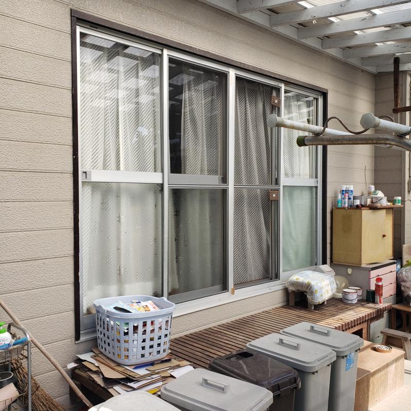 延岡市　Ｈ様邸　今ある窓に簡単後付け『リフォームシャッター』