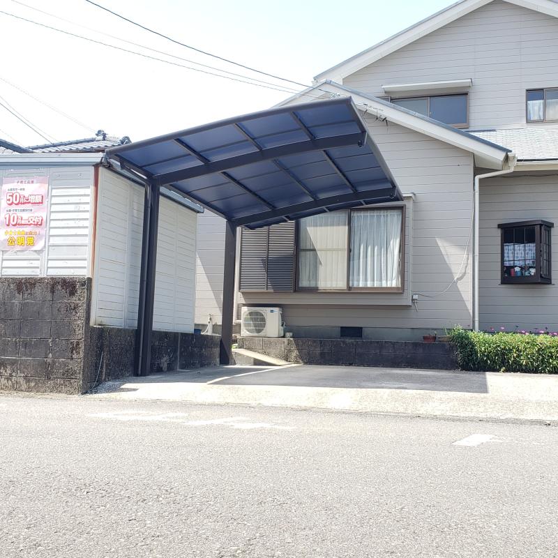 延岡市　M様邸　カーポート設置