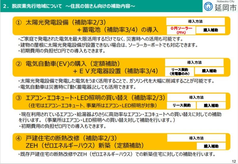 延岡市一ヶ岡地区が『脱炭素先行地域』に選ばれました！