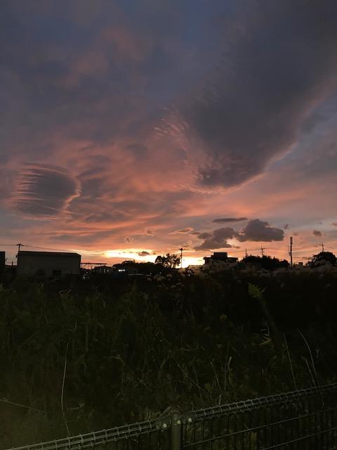 朝焼け