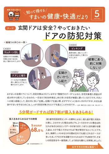 ドアの防犯対策