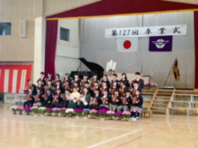 祝　卒業