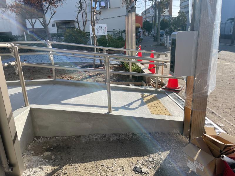 グリップライン　施工