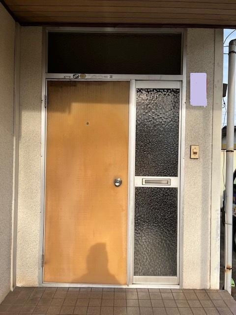 玄関リシェント工事