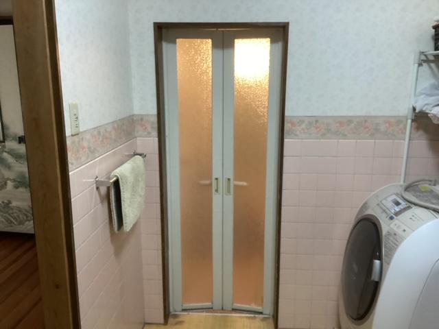 浴室折戸カバー工法