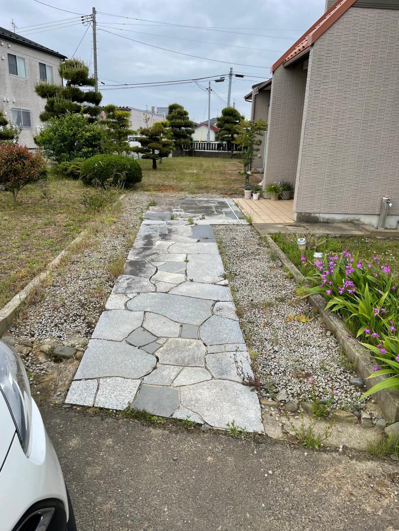 足元が不安定な家族が安心できるアプローチに✨