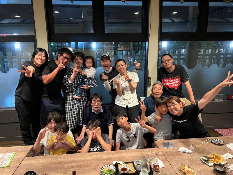 全員集合 & 結婚記念日