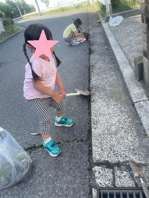 恒例行事　町内会のお掃除