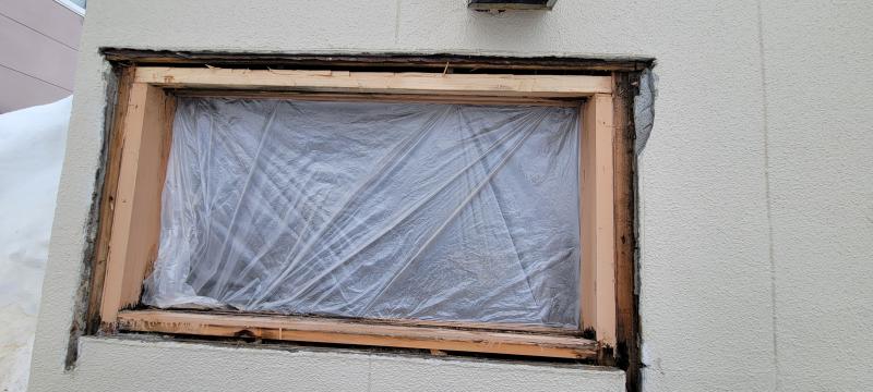 外窓交換　リフレムカットモール　旭川市