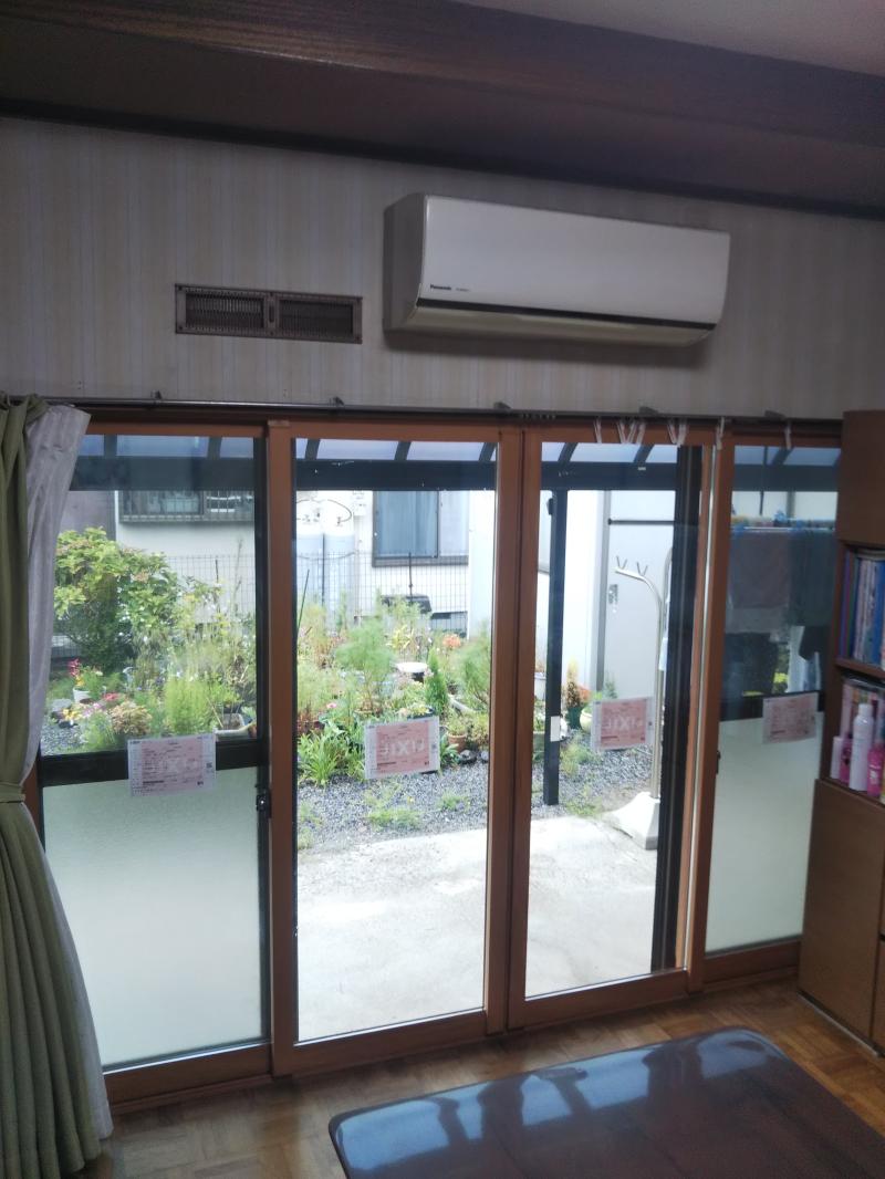 【住宅省エネ2023キャンペーン　先進的窓リノベ事業】佐野市　N様邸　内窓　インプラス
