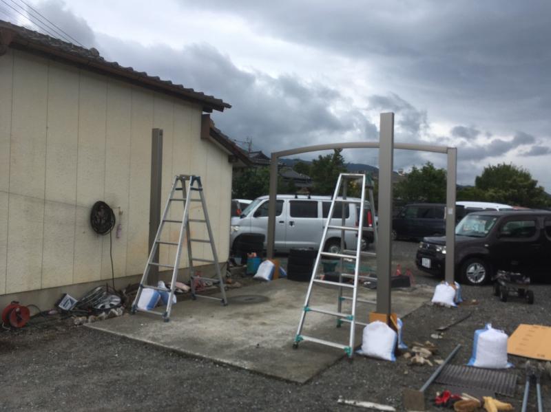 カーポート設置工事