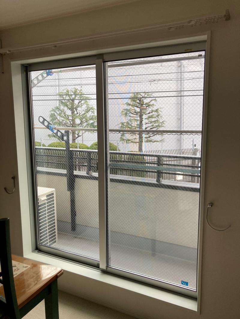 補助金を利用して窓のリフォームです。