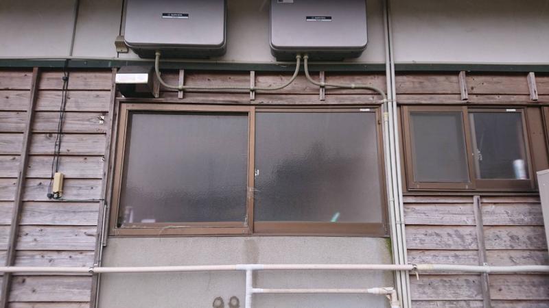 可動ルーバー取り付け施工例