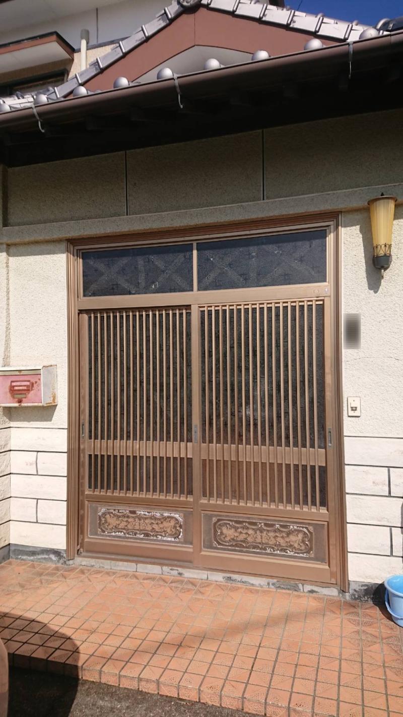 玄関取り替え施工例