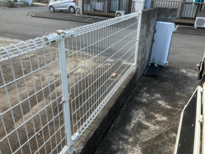 ミネトーヨー住器の【動画有】八王子市　養護施設フェンス取替工事の施工事例詳細写真1