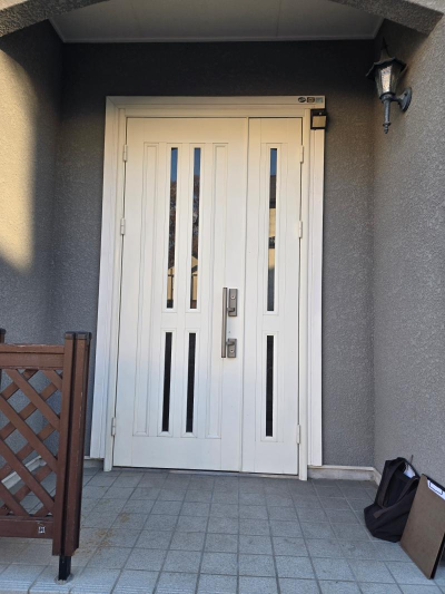 【八王子市】リフォーム玄関ドア　リシェントⅢ　ご紹介 ミネトーヨー住器のブログ 写真1
