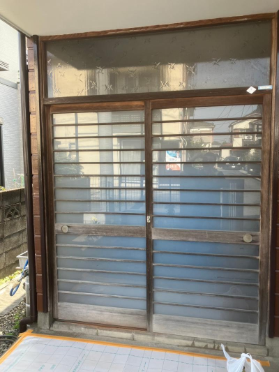 ミネトーヨー住器の【動画有】八王子市　玄関引戸カバー工事の施工事例詳細写真1