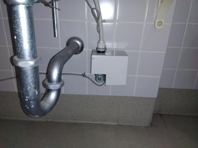 ミネトーヨー住器の【八王子市】手洗い場 自動水栓交換工事の施工事例詳細写真3