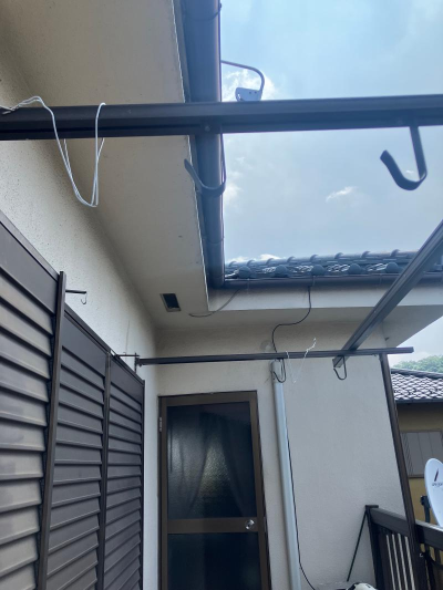 ミネトーヨー住器の【動画有】LIXIL　テラス屋根　スピーネ取付工事の施工事例詳細写真3