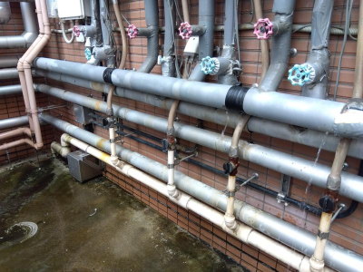 ミネトーヨー住器の【八王子市立病院】水道管工事の施工事例詳細写真1