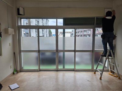 【アルミフロントカバー工事】の現調、打ち合わせ ミネトーヨー住器のブログ 写真2