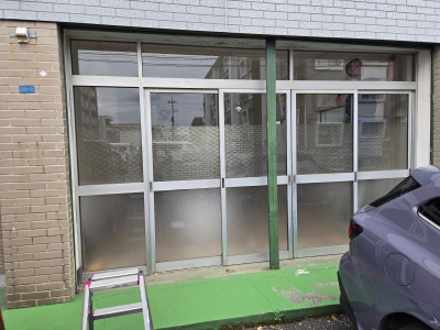 【アルミフロントカバー工事】の現調、打ち合わせ ミネトーヨー住器のブログ 写真1