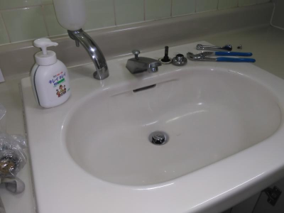 【八王子市　施設水栓交換工事】打ち合わせ、現調 ミネトーヨー住器のブログ 写真2