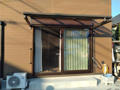 【八王子市】テラス屋根　取付工事 ミネトーヨー住器のブログ 写真2