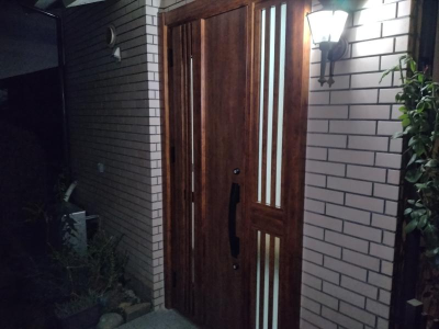 ミネトーヨー住器の【動画有】あきる野市　断熱玄関カバー　リシェントⅢ工事の施工事例詳細写真2