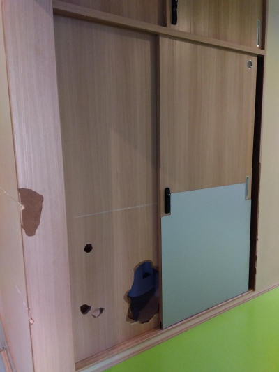 ミネトーヨー住器の【八王子市】養護施設　木製建具工事　第2期の施工事例詳細写真1