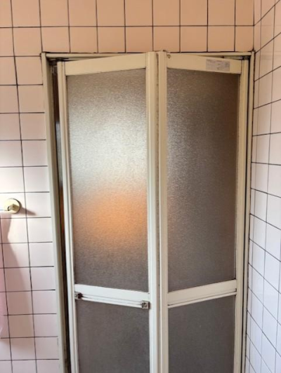 【浴室折れ戸】カバ-現調、打ち合わせ ミネトーヨー住器のブログ 写真1